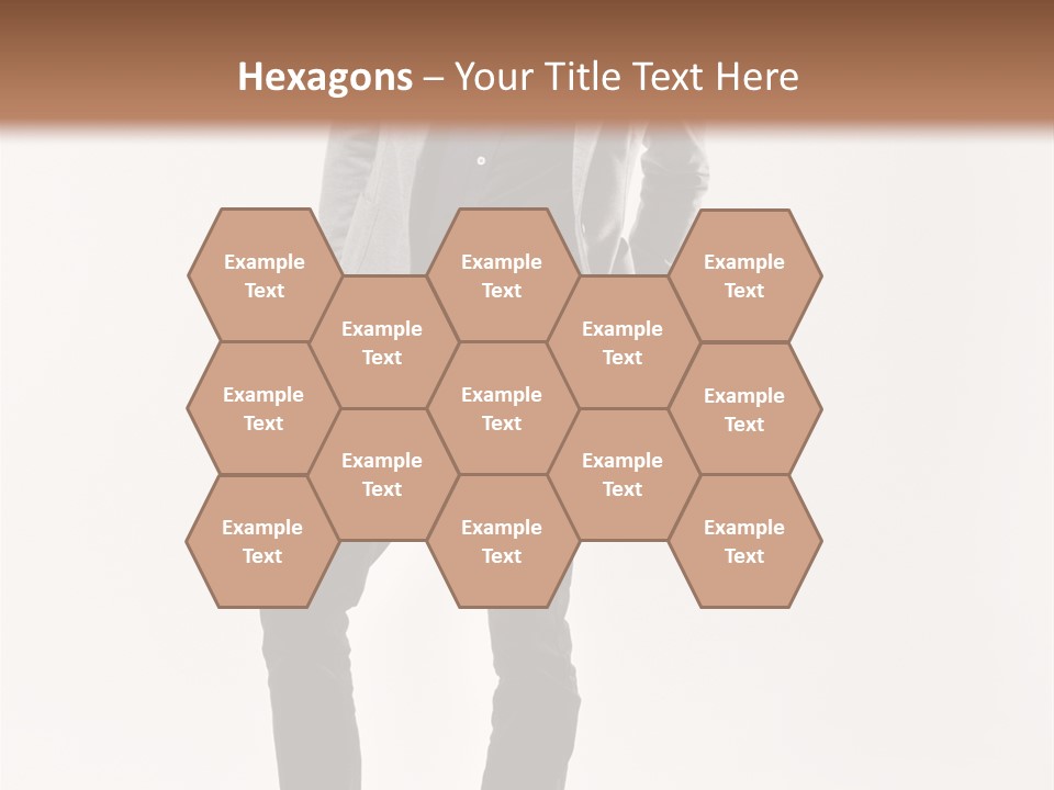 Sunglasses Looking Away Elegance PowerPoint Template