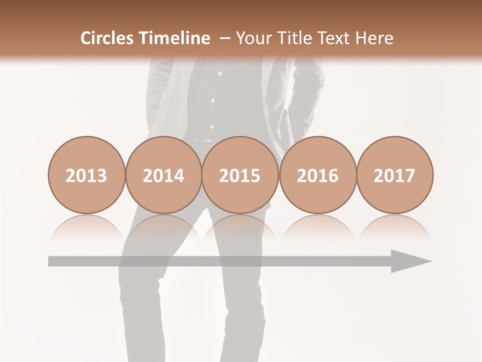 Sunglasses Looking Away Elegance PowerPoint Template