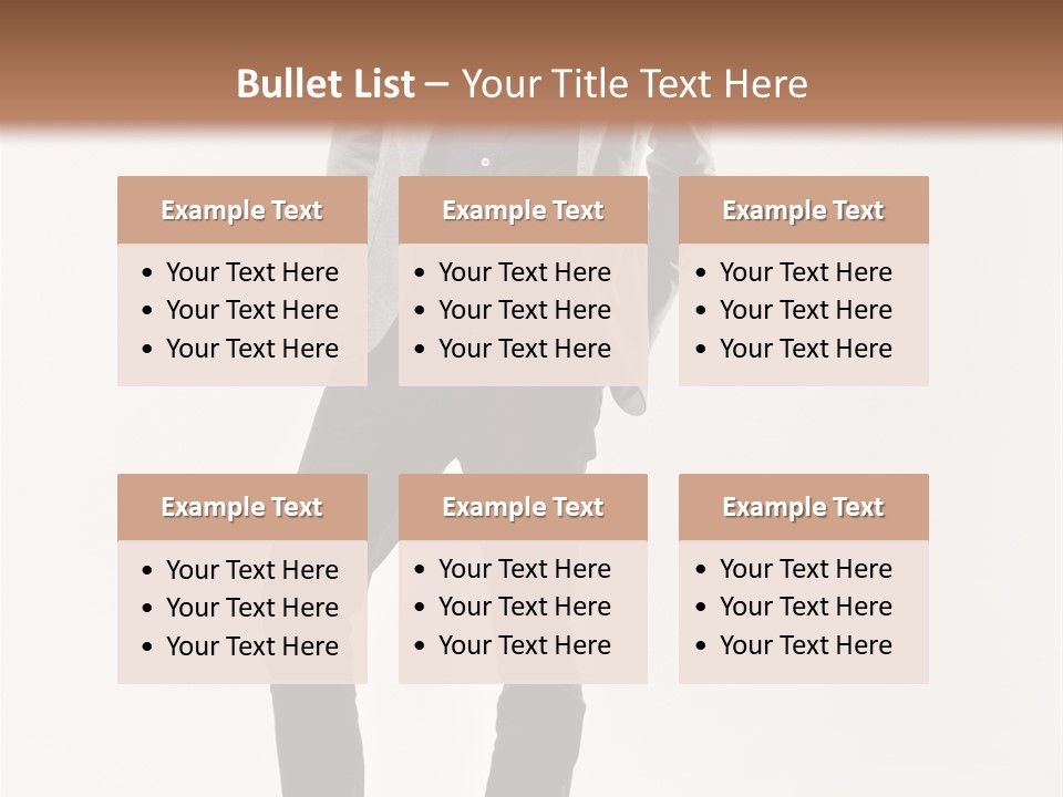 Sunglasses Looking Away Elegance PowerPoint Template