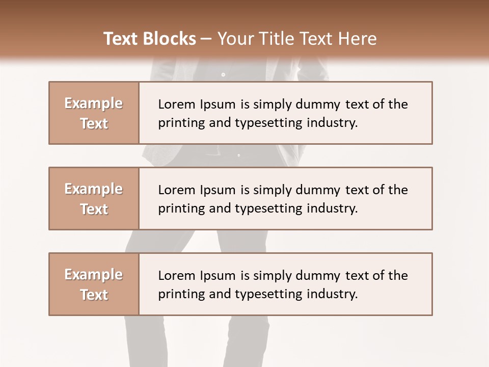 Sunglasses Looking Away Elegance PowerPoint Template