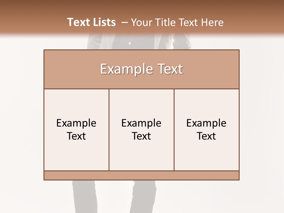 Sunglasses Looking Away Elegance PowerPoint Template