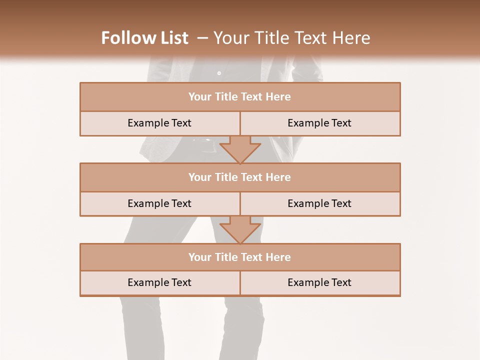 Sunglasses Looking Away Elegance PowerPoint Template