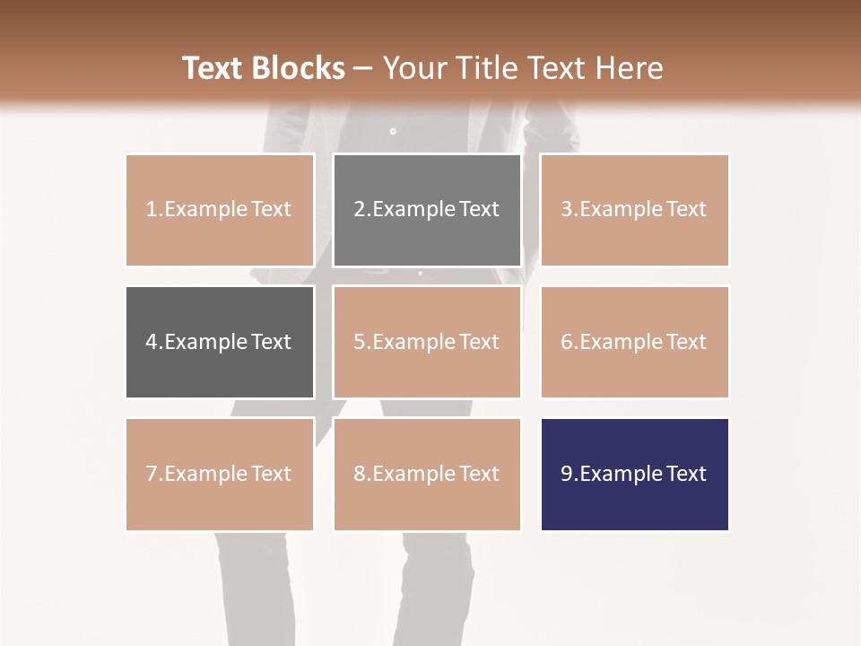 Sunglasses Looking Away Elegance PowerPoint Template