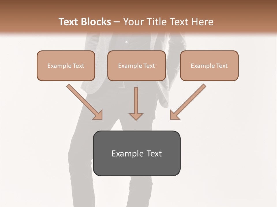 Sunglasses Looking Away Elegance PowerPoint Template