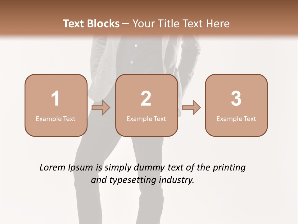 Sunglasses Looking Away Elegance PowerPoint Template