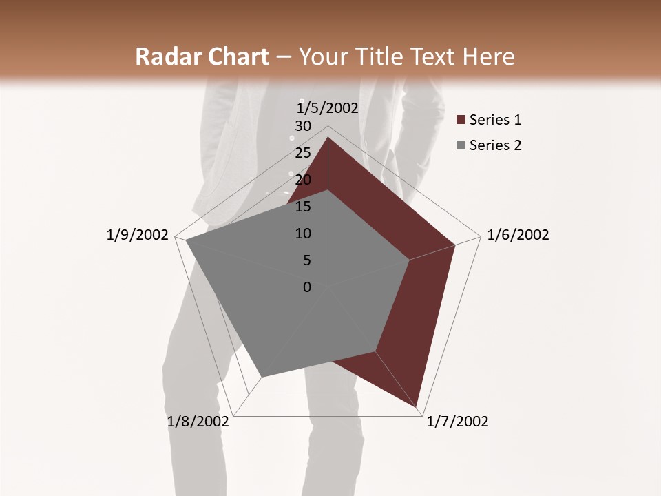 Sunglasses Looking Away Elegance PowerPoint Template