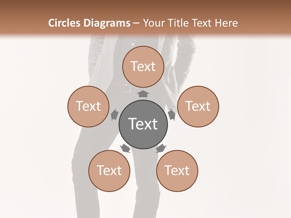 Sunglasses Looking Away Elegance PowerPoint Template