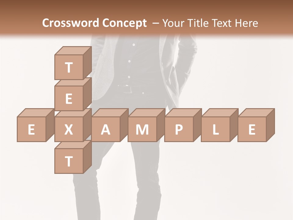 Sunglasses Looking Away Elegance PowerPoint Template