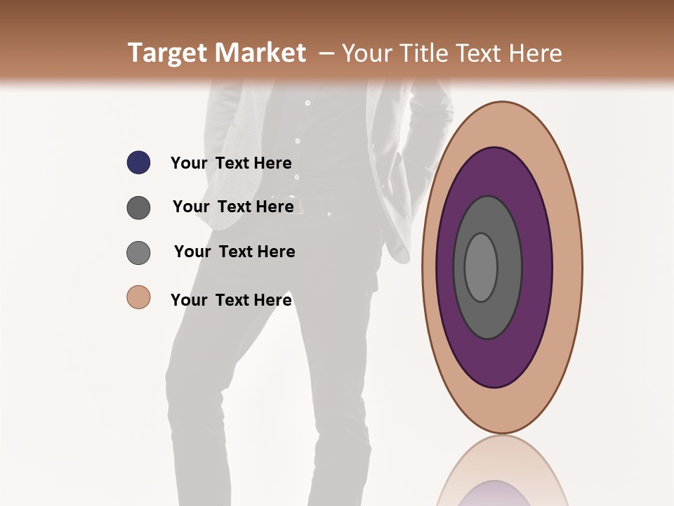 Sunglasses Looking Away Elegance PowerPoint Template