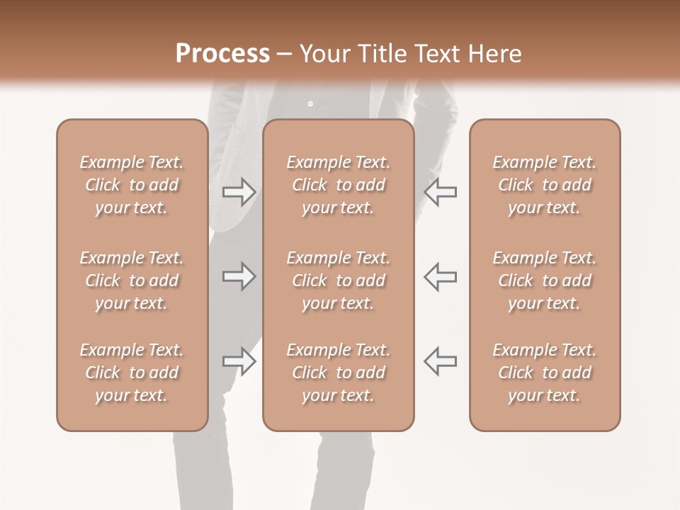 Sunglasses Looking Away Elegance PowerPoint Template