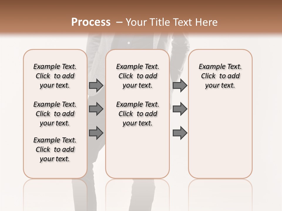 Sunglasses Looking Away Elegance PowerPoint Template
