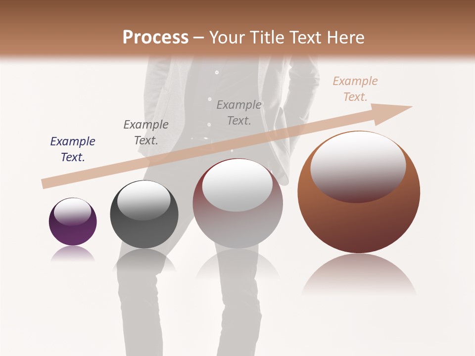 Sunglasses Looking Away Elegance PowerPoint Template