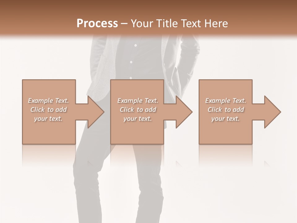 Sunglasses Looking Away Elegance PowerPoint Template