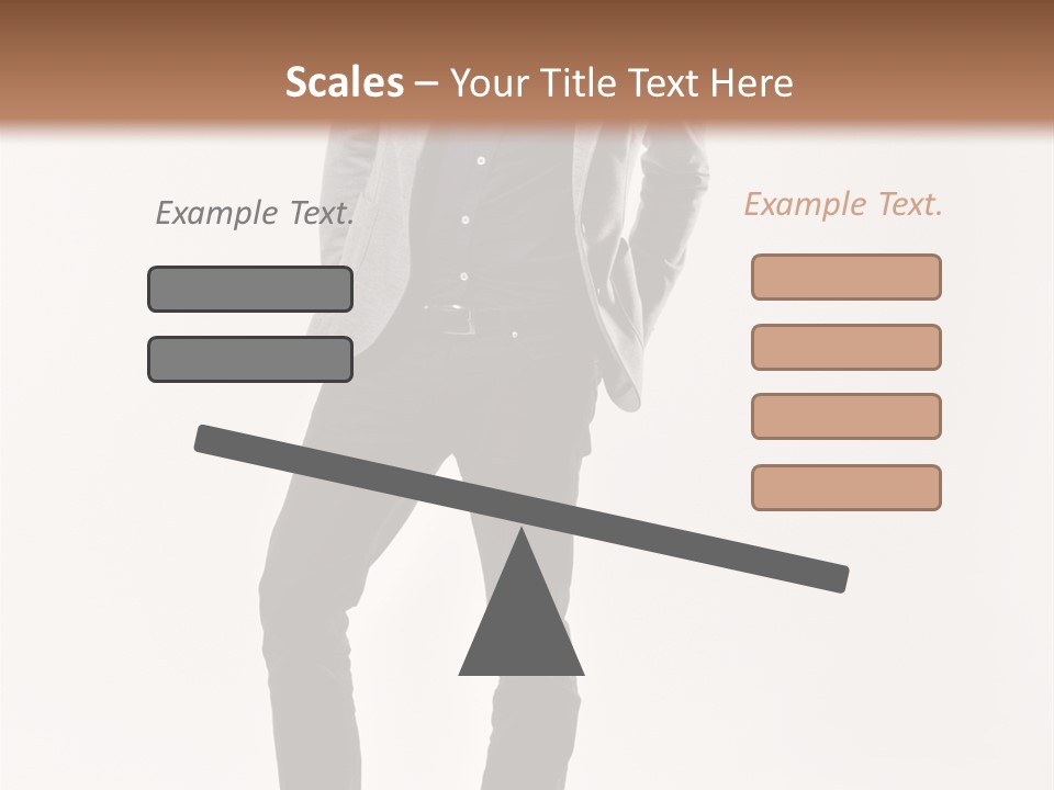 Sunglasses Looking Away Elegance PowerPoint Template