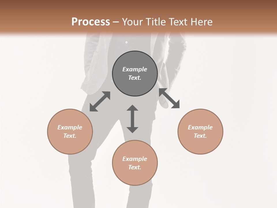 Sunglasses Looking Away Elegance PowerPoint Template