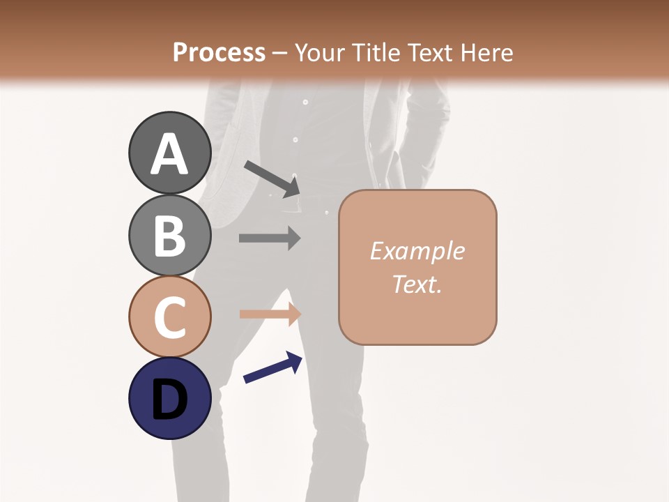 Sunglasses Looking Away Elegance PowerPoint Template