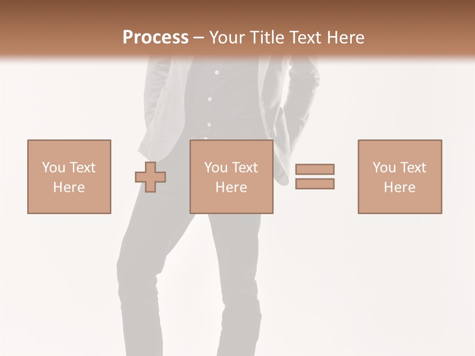 Sunglasses Looking Away Elegance PowerPoint Template