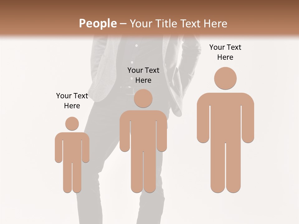 Sunglasses Looking Away Elegance PowerPoint Template