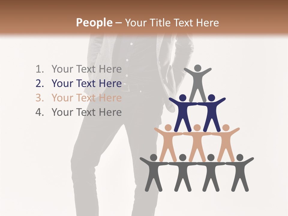 Sunglasses Looking Away Elegance PowerPoint Template