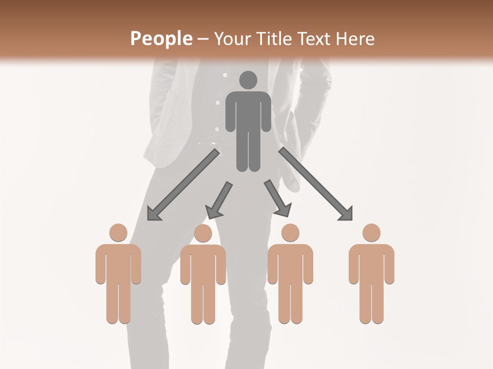 Sunglasses Looking Away Elegance PowerPoint Template