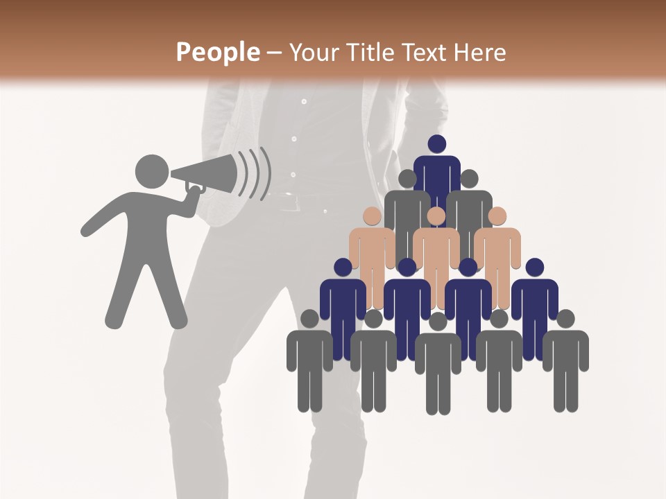 Sunglasses Looking Away Elegance PowerPoint Template