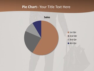 Suit Brown Hair Satisfaction PowerPoint Template