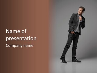 Satisfaction Happiness Young Adult PowerPoint Template