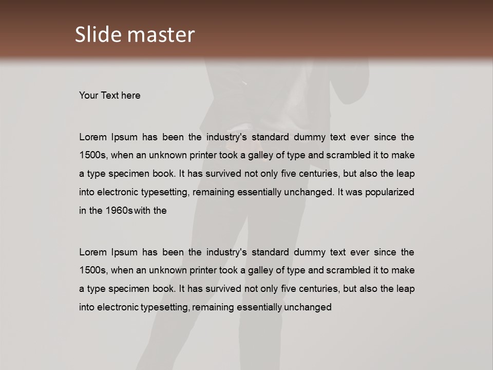 Satisfaction Happiness Young Adult PowerPoint Template