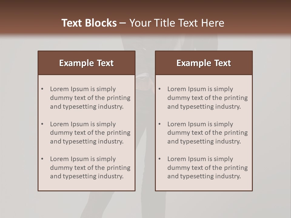 Satisfaction Happiness Young Adult PowerPoint Template