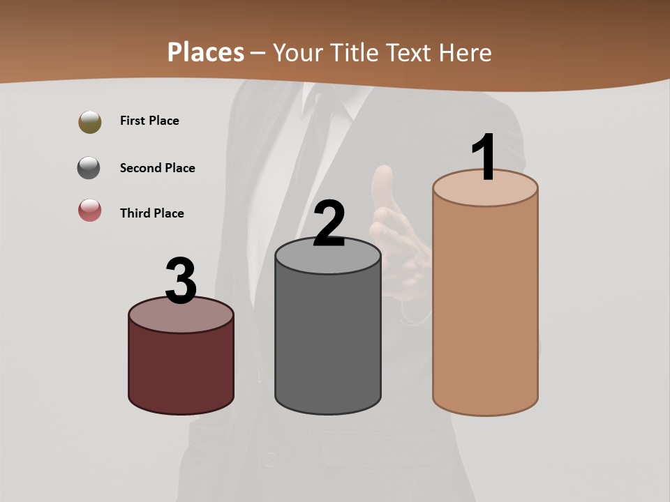 Years Young Adult Sunglasses PowerPoint Template