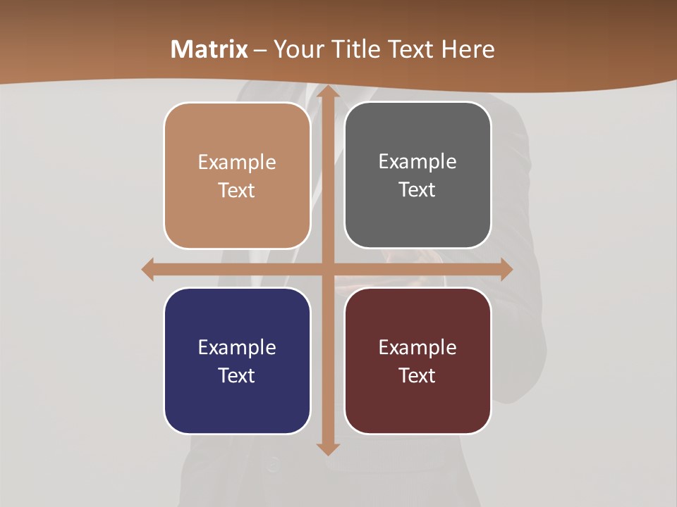 Years Young Adult Sunglasses PowerPoint Template