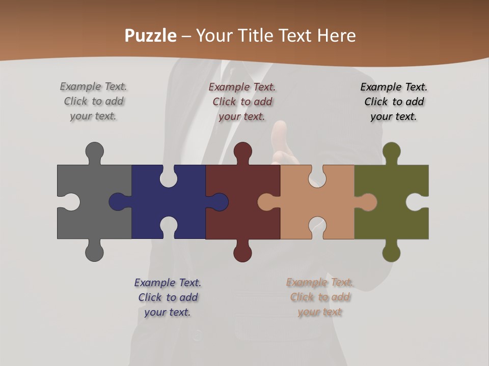 Years Young Adult Sunglasses PowerPoint Template