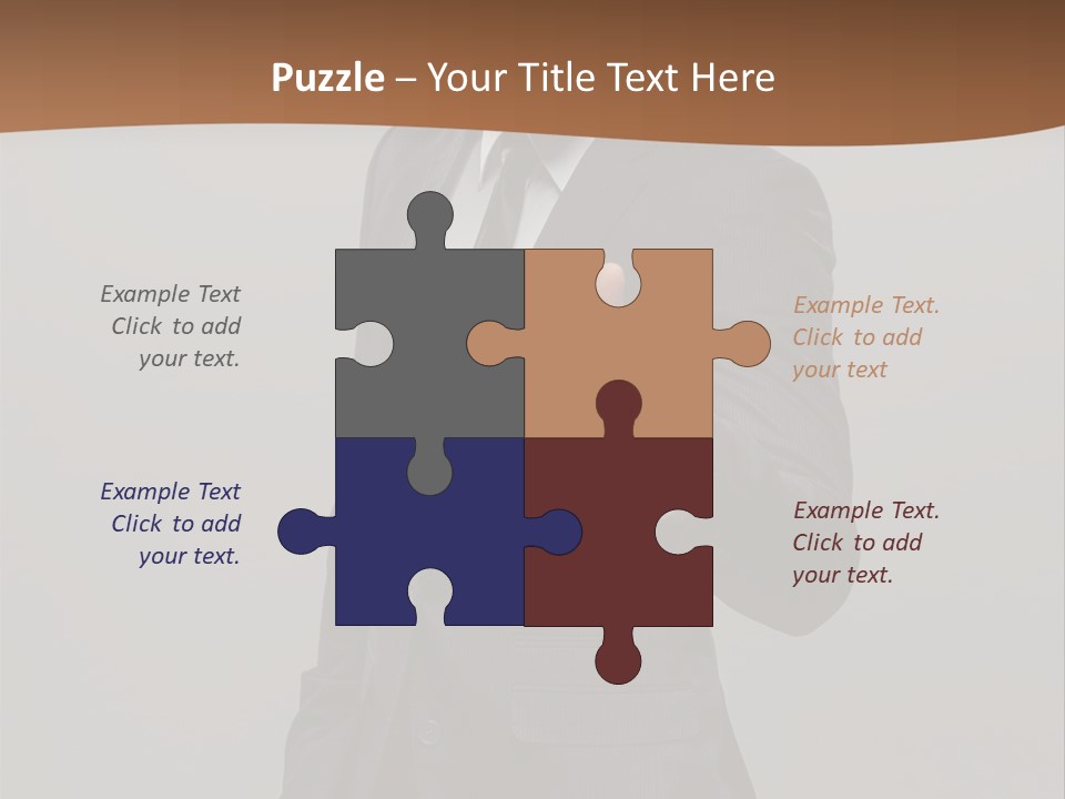 Years Young Adult Sunglasses PowerPoint Template