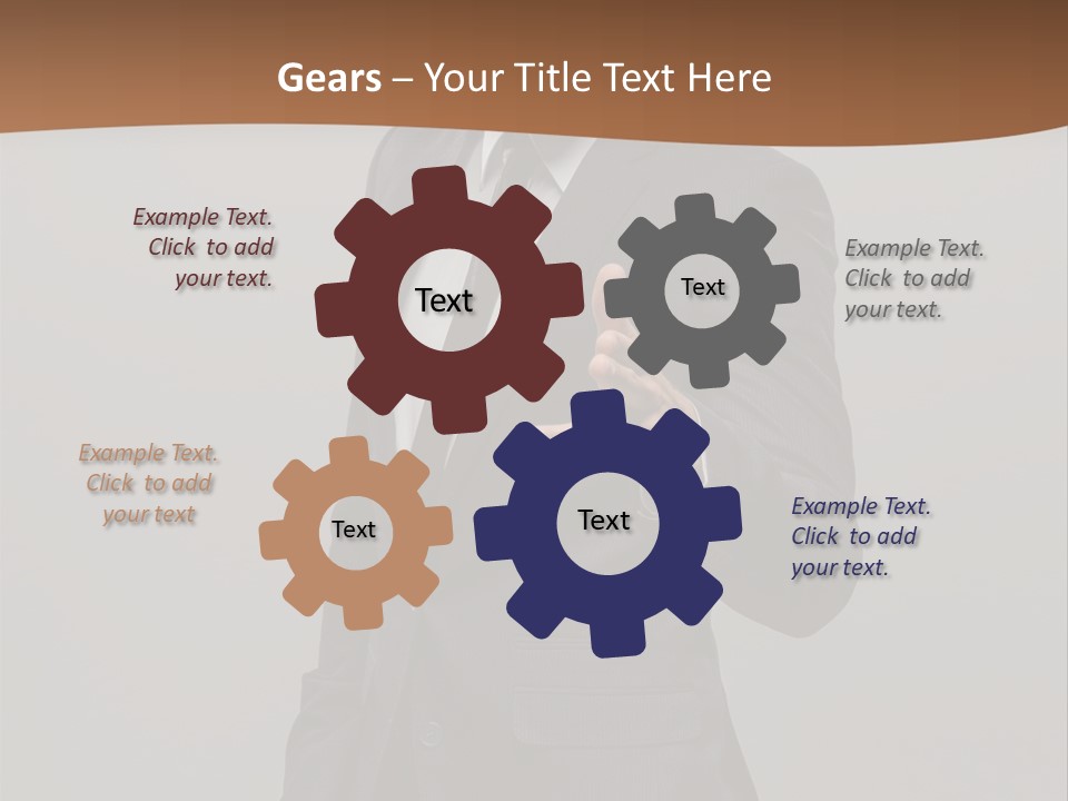 Years Young Adult Sunglasses PowerPoint Template