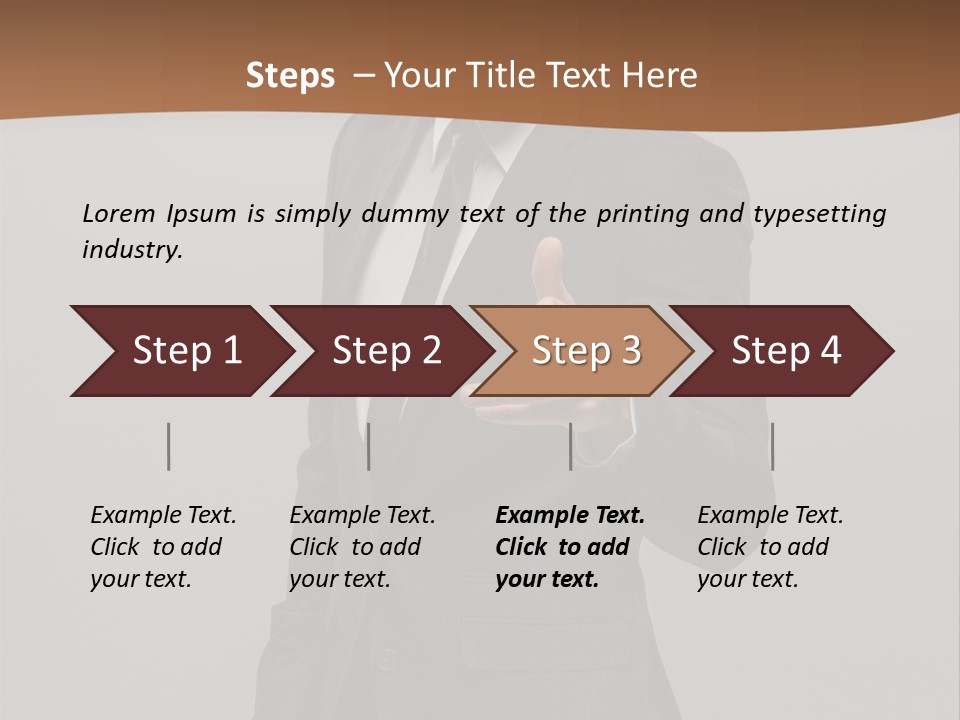 Years Young Adult Sunglasses PowerPoint Template