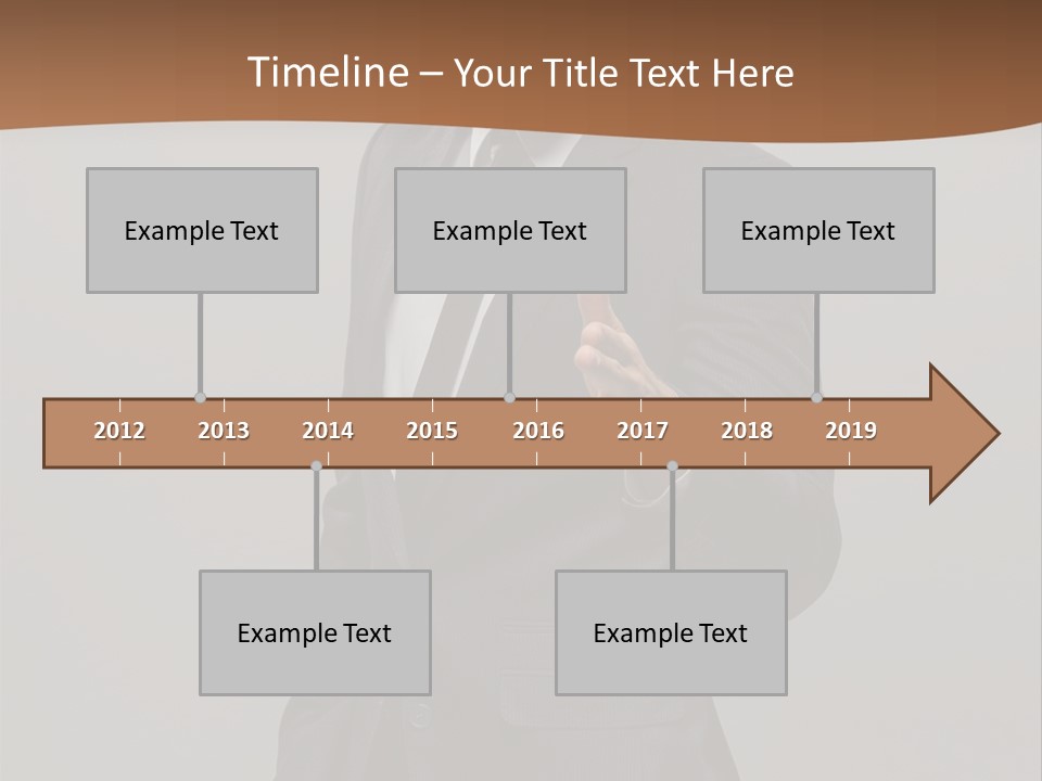 Years Young Adult Sunglasses PowerPoint Template