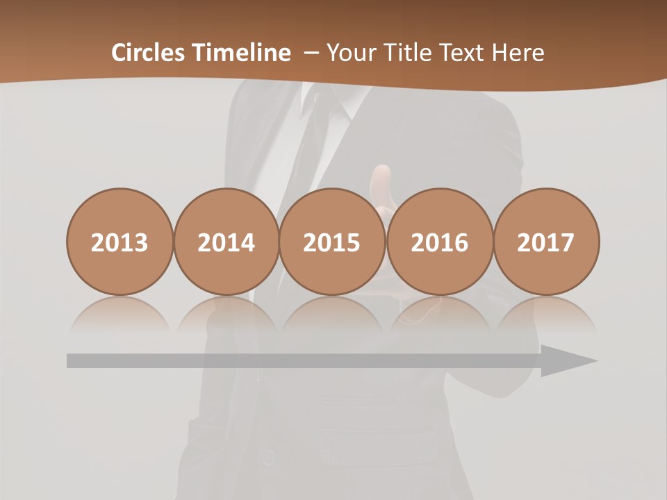 Years Young Adult Sunglasses PowerPoint Template