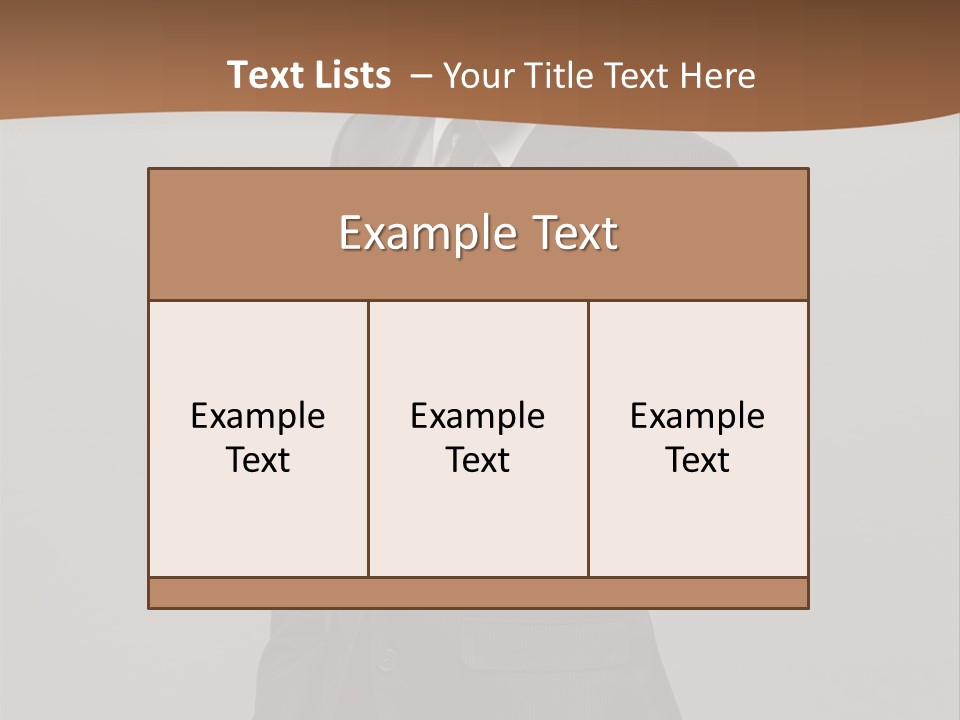 Years Young Adult Sunglasses PowerPoint Template