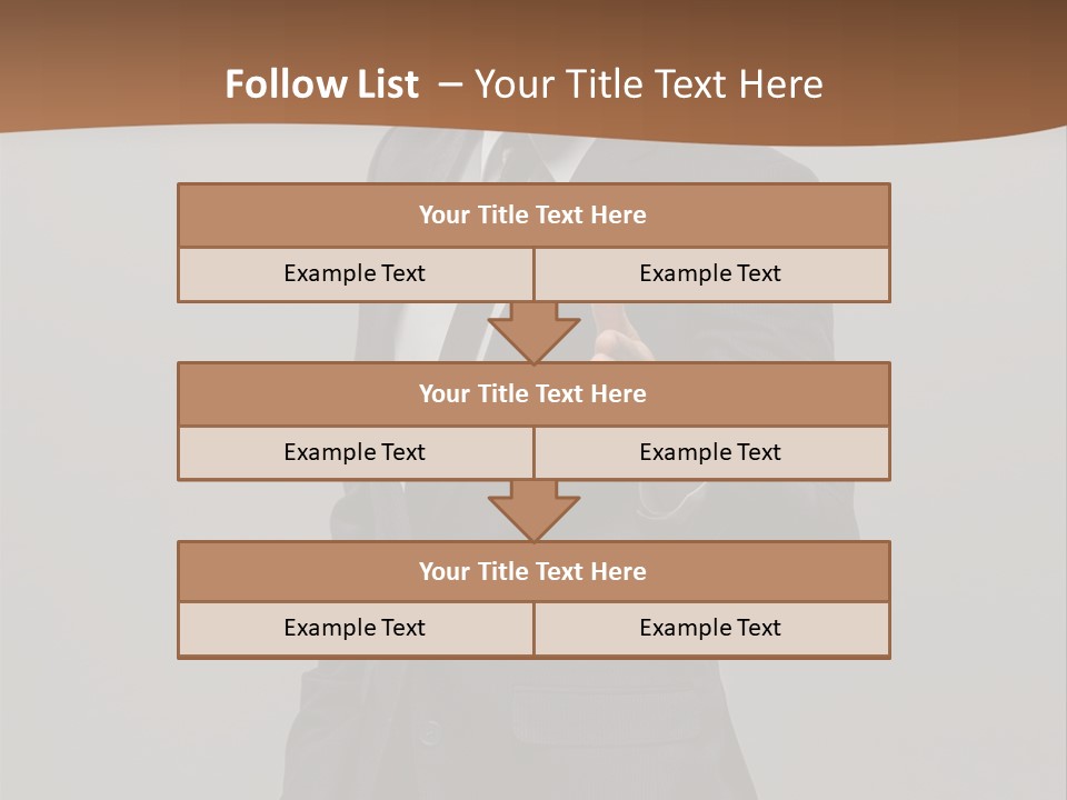 Years Young Adult Sunglasses PowerPoint Template