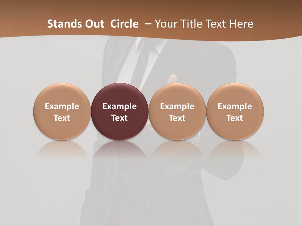 Years Young Adult Sunglasses PowerPoint Template