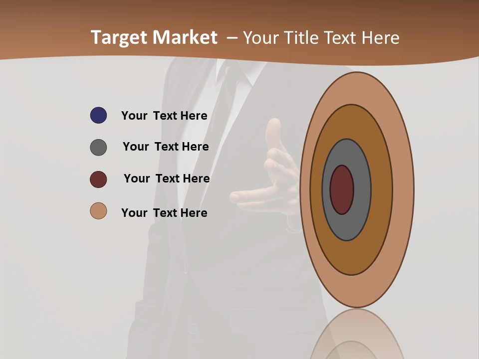 Years Young Adult Sunglasses PowerPoint Template