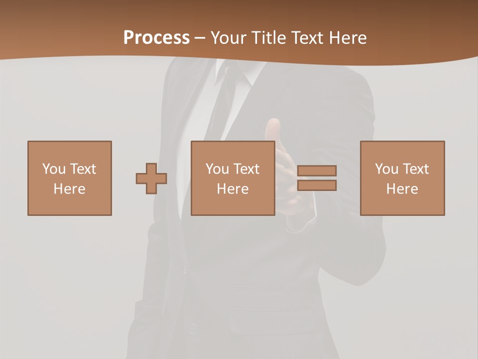 Years Young Adult Sunglasses PowerPoint Template