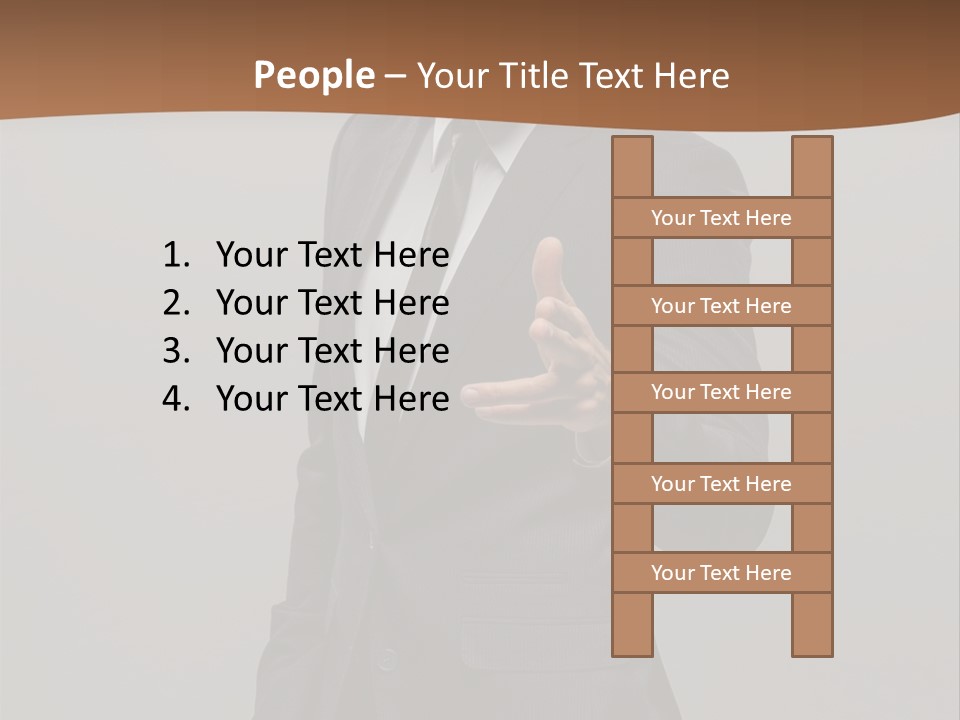 Years Young Adult Sunglasses PowerPoint Template