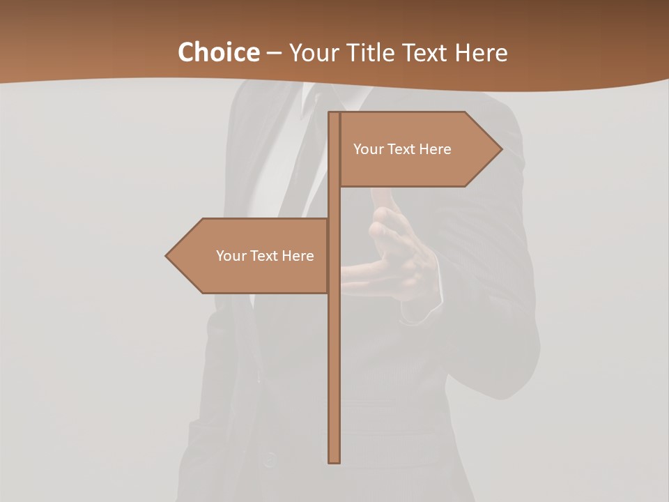 Years Young Adult Sunglasses PowerPoint Template