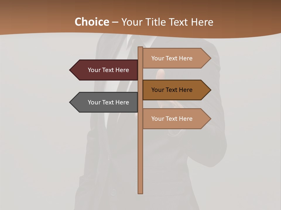 Years Young Adult Sunglasses PowerPoint Template