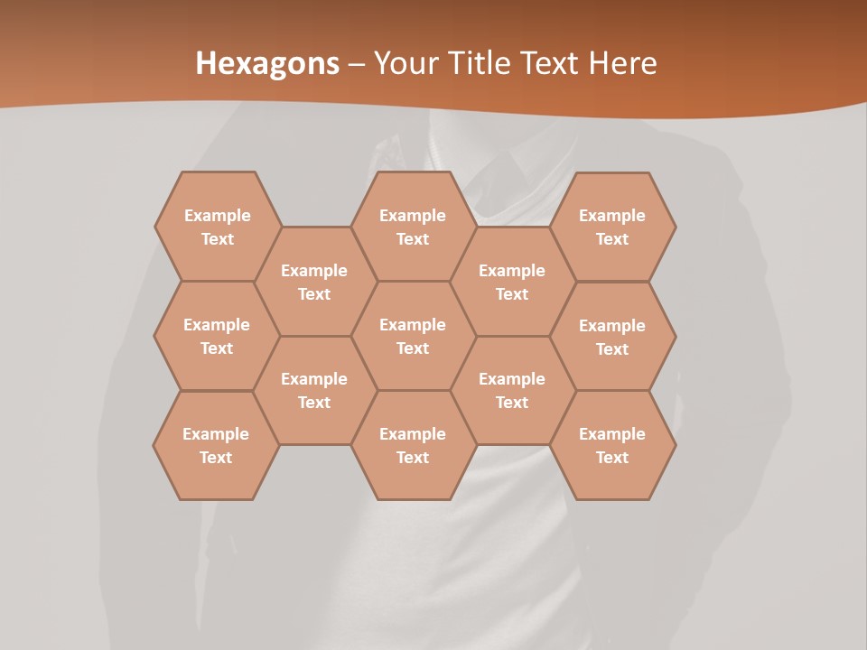 Young Adult One Men Only Serene People PowerPoint Template