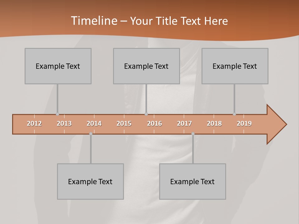 Young Adult One Men Only Serene People PowerPoint Template