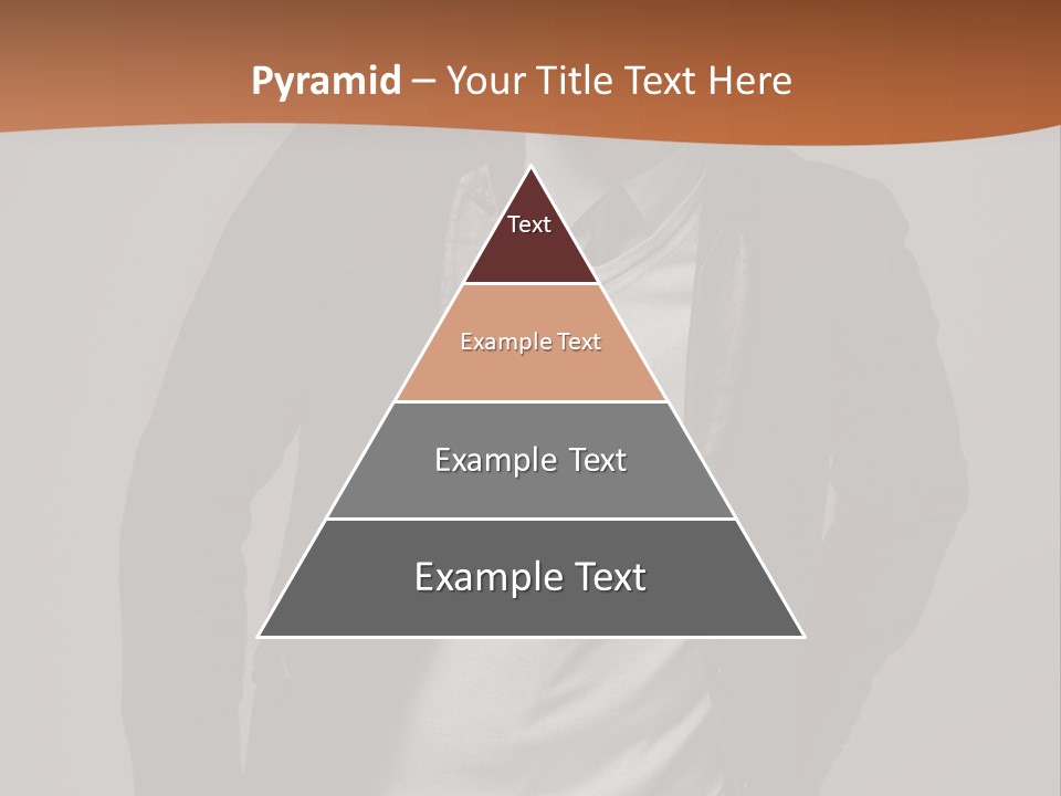 Young Adult One Men Only Serene People PowerPoint Template