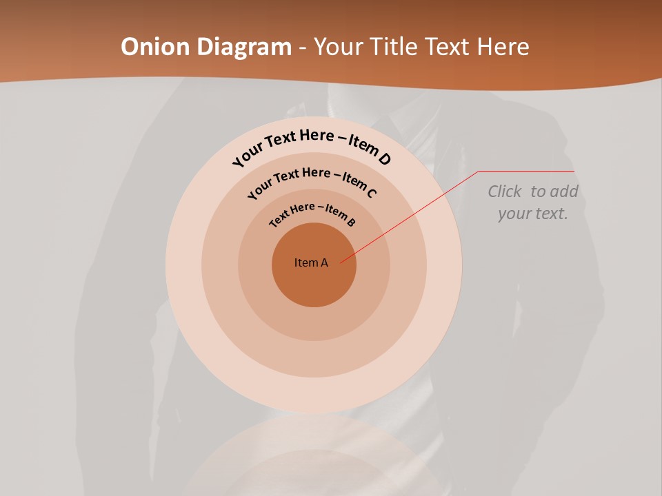 Young Adult One Men Only Serene People PowerPoint Template