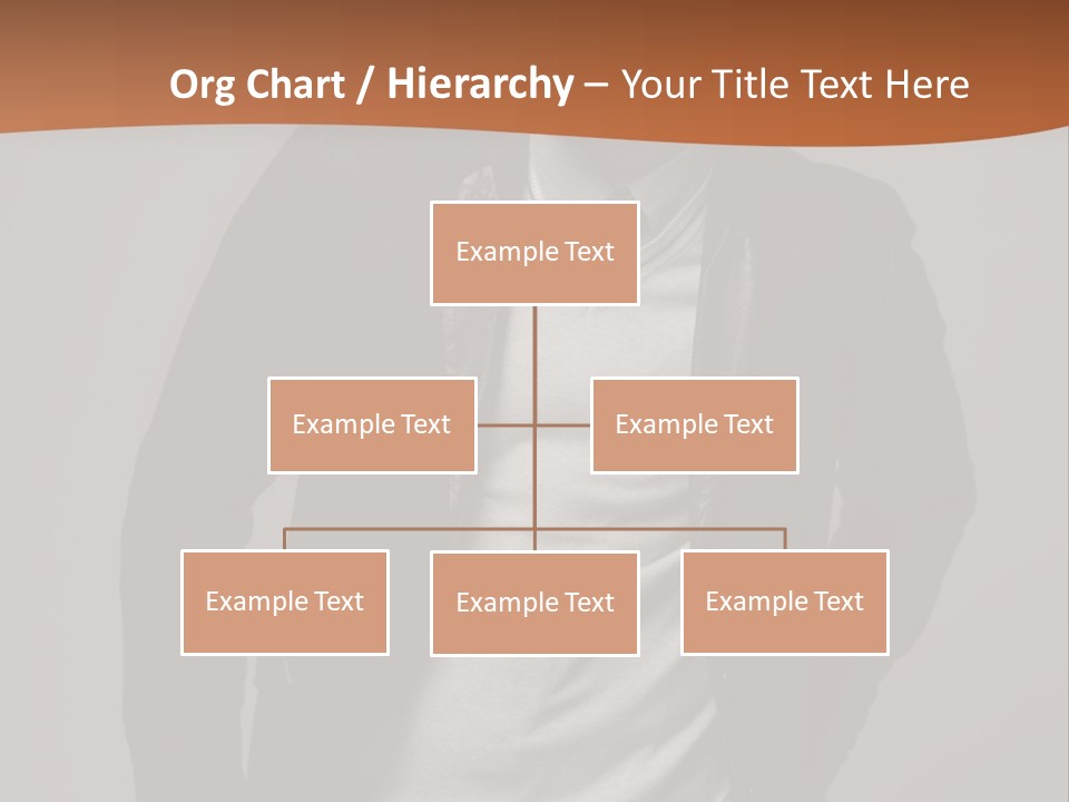Young Adult One Men Only Serene People PowerPoint Template